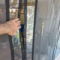 دوخت پرده مغناطیسی تابستان و زمستان|پرده، رانر، رومیزی|بروجرد, |دیوار