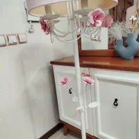 آباژور فلزی کنار سالنی|چراغ خواب و آباژور|پرند, فاز ۴|دیوار