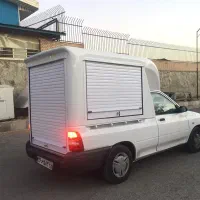 اتاق عقب مسقف باربند کابین فایبرگلاس پراید کانوپی