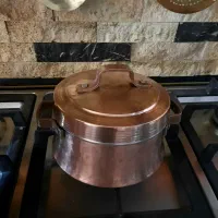 سه عدد قابلمه مسی|صنایع دستی و سایر لوازم تزئینی|مشهد, مشکینی (شهرک غرب)|دیوار