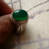 انگشتر عقیق سبز