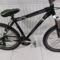 دوچرخه ۲۶ دنده ای آلمینیومی کمکدار نو نو نو فروشی|دوچرخه، اسکیت، اسکوتر|آبادان, |دیوار