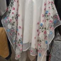 مانتو پانچو حریر تُرک مجلسی|لباس|کاشان, فین بزرگ|دیوار