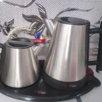 چای ساز شیک .اصلا استفاده نشده جنس استیل