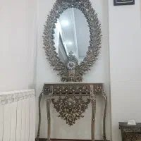 آیینه کنسول / ساعت/ سطل و جای دستمال کاغذی|بوفه، ویترین، کنسول|تهران, تهرانپارس غربی|دیوار