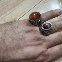 انگشتر نگین سنگ عقیق|جواهرات|رشت, شهرک آیت الله منتظری|دیوار