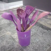 ست کفگیر ملاقه ۱۲ پارچه
