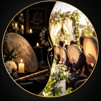 اجرای موسیقی در مراسم ترحیم و مراسم عروسی