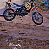 موتور تریل احسان 200 مدل 90|موتورسیکلت|قائن, |دیوار