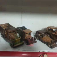 ماشین چوبی دکوری و اسباب بازی