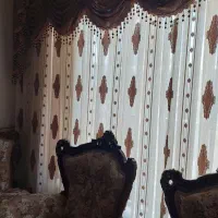 پرده|پرده، رانر، رومیزی|بهار, |دیوار