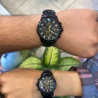 ساعت ست اصلی الگانس موتور ژاپن بند چرم