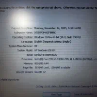 لپ تاپ hpprobookنو