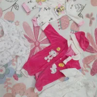 لباس نوزادی دخترانه باقیمت مناسب