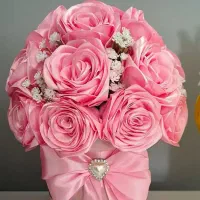 باکس و دسته گل های روبانی فومی و کاغذی|گل مصنوعی|مشهد, آزادشهر|دیوار