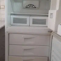 یخچال دو در|یخچال و فریزر|صحنه, |دیوار