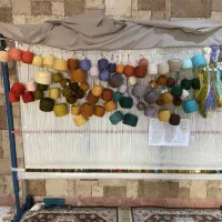 کارگاه قالی نیمه کاره