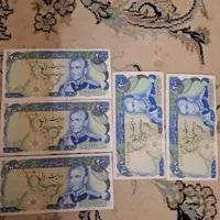 اسکناس ها تقریبا نو ودرجه ۱
