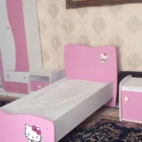 سرویس خواب دخترانه|تخت و سرویس خواب|آبادان, |دیوار