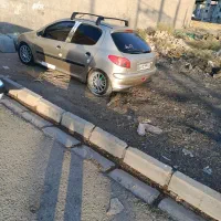 206 مدل 83 تمیز|خودرو سواری و وانت|بوئین زهرا, |دیوار