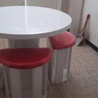میز نهار خوری کلاسیک چهار نفره تمام mdf