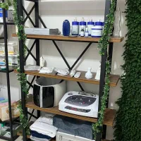 فروش لوازم مژه و فیشیال و قفسه پازلی چوبی