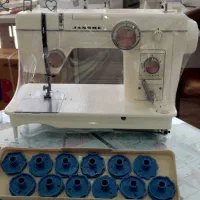 چرخ خیاطی ژانومه مدل 802 مناسب جهیزیه