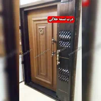 درب حفاظ تسمه نقشدار/درب آکاردونی/آکاردئونی|مصالح و تجهیزات ساختمان|اصفهان, بابوکان|دیوار