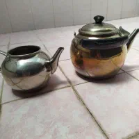 کتری و قوری استیل|قوری، کتری، قهوهساز دستی|خرمآباد, |دیوار