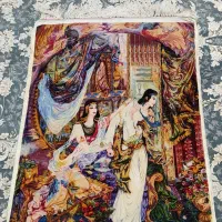 تابلو فرش ابریشمی