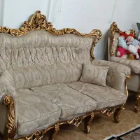 فروش زیر قیمت مبل سلطنتی به همراه ناهار خوری|مبلمان خانگی و میز عسلی|همدان, |دیوار