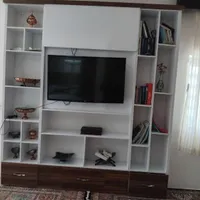 کتابخانه ومیز تلویزیون  ام دی اف