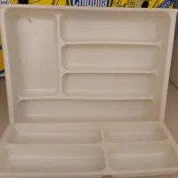 جا قاشقی کشویی دو طبقه در حد نو