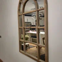 آینه قدی آرک از چوب طبیعی گردو