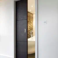 تولیدی درب ریلی ضد آب اتاق و سرویس