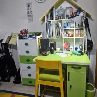 سرویس خواب کودک و نوجوان و میز و صندلی و فرش و تشک|تخت و سرویس خواب|جم, |دیوار