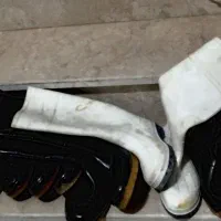 فروش چکمه کار و پیچ دستی و پایه بالابر و فرغون|کیف، کفش، کمربند|کرج, باغستان|دیوار