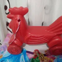 اسب راکر فقط پایه جلوش نیست بقیه سالم|اسباببازی بچه|مشهد, موعود|دیوار