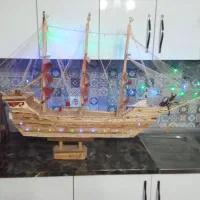 کشتی چوبی  دکوری|مجسمه، تندیس، ماکت|قزوین, |دیوار