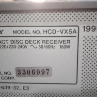 رادیو ضبط و باند سونی سالم آیوکس دار VX5|سیستم صوتی خانگی|تهران, شاهین|دیوار