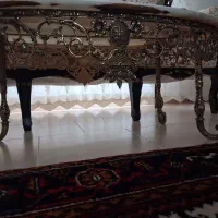 جلو مبلی برنز پایه عصایی