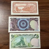 ۳ برگ اسکناس پهلوی کلکسیونی بانکی|کلکسیون سکه، تمبر، اسکناس|گنبد کاووس, |دیوار