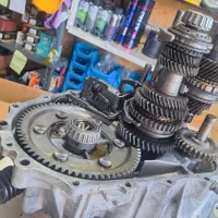 مجموعه جعبه دنده .گیربکس پراید