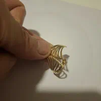 انگشتر پروانه ای شکسته