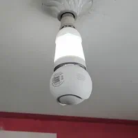 دوربین کاملا بیسیم لامپی چرخشی ۳۶۰ درجه|دوربین مداربسته|قشم, |دیوار