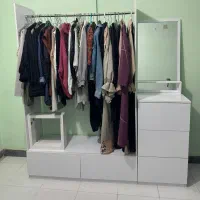 ست رگال و میز آرایشی + آویز جواهرآلات + آیینه|مبلمان خانگی و میز عسلی|بوشهر, |دیوار