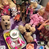 انواع عروسک باهم|اسباببازی بچه|فردیس, خیام غربی|دیوار