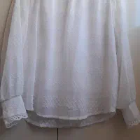 شومیز مجلسی نو شیک حریر گیپور