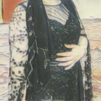 لباس شب مجلسی در حد نو (مشکی)
