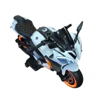 موتور شارژی بزرگ YZF سفید نارنجی دوموتور (اقساط)|اسباببازی|تهران, مسعودیه|دیوار